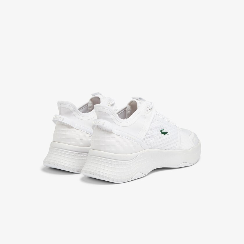 Men's Lacoste White Sneakers Court-Drive Vantage Textile JQ6-55145B3