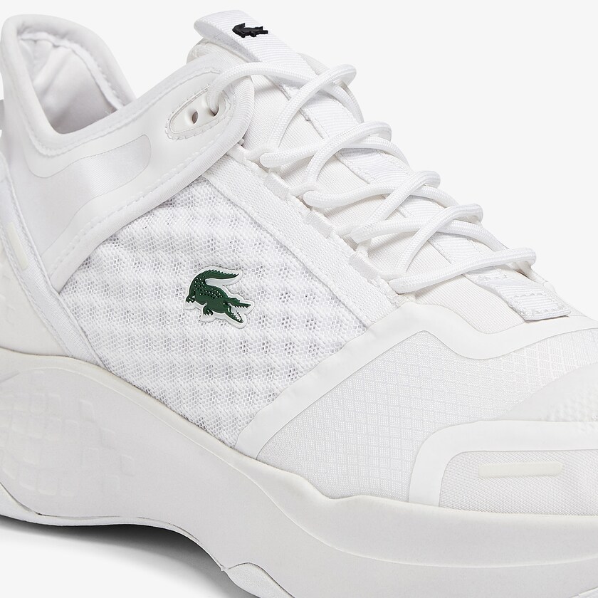 Men's Lacoste White Sneakers Court-Drive Vantage Textile JQ6-55145B3