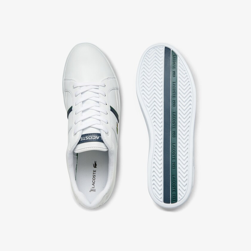 Men's Lacoste White Sneakers Europa Leather IZ4-60366F1