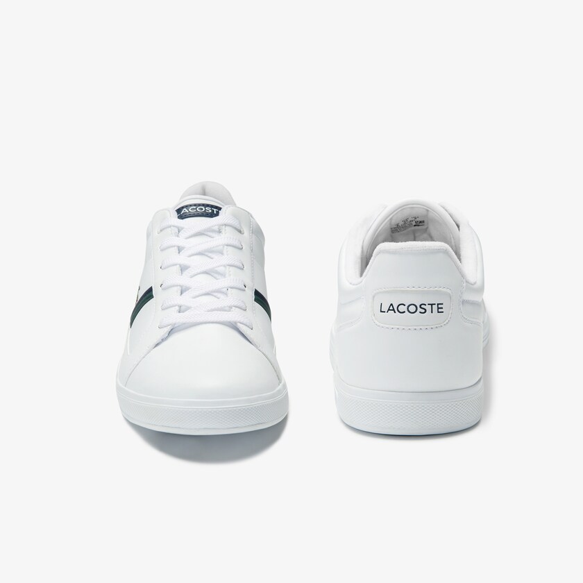 Men's Lacoste White Sneakers Europa Leather IZ4-60366F1