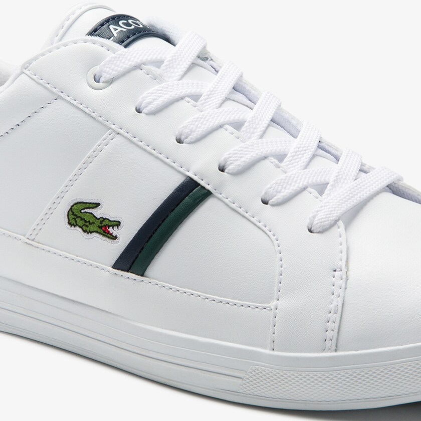 Men's Lacoste White Sneakers Europa Leather IZ4-60366F1