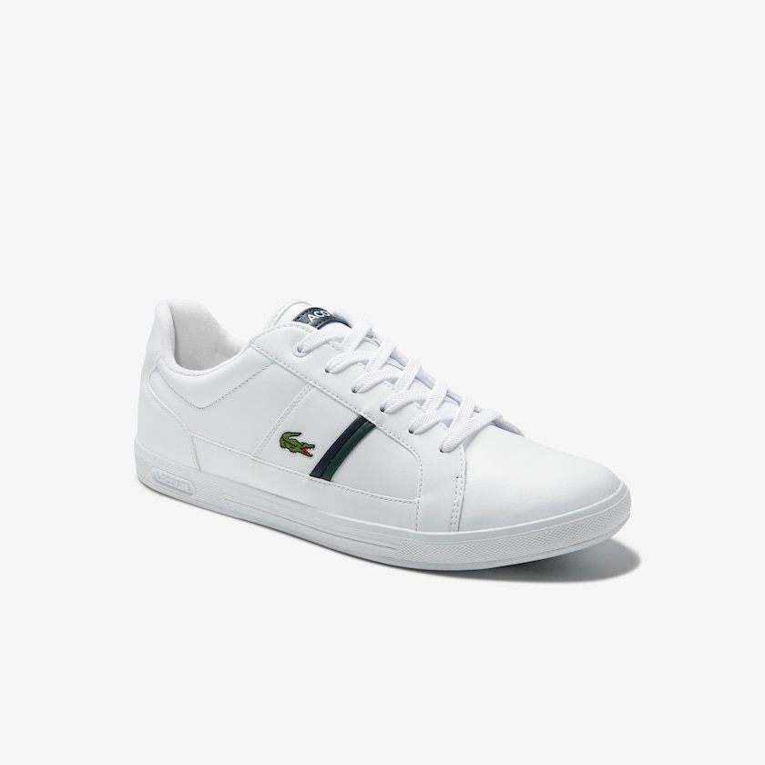 Men's Lacoste White Sneakers Europa Leather IZ4-60366F1