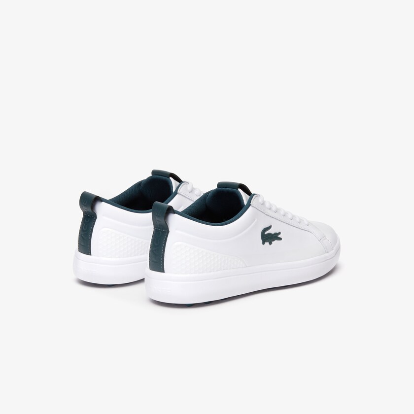 Men's Lacoste White Golf Shoes G Elite Synthetic and Leather UB8-93249G1