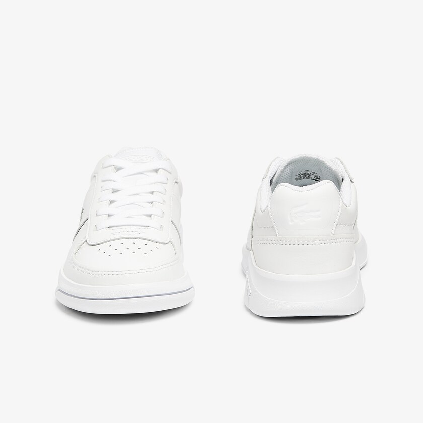 Women's Lacoste White Sneakers Game Advance Leather and Synthetic QP3-73547B5