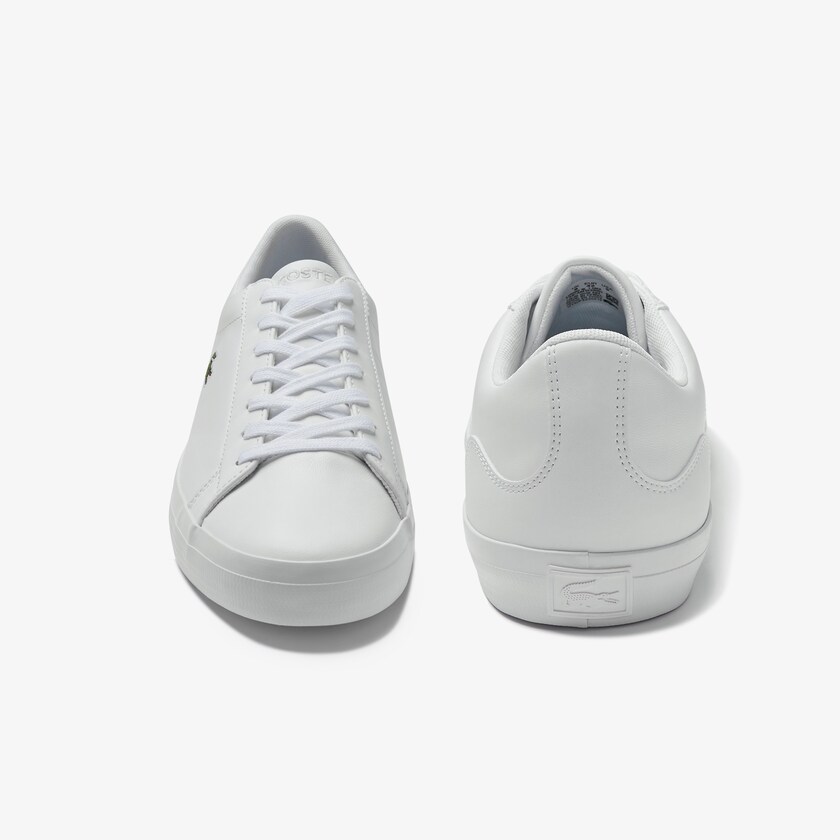Men's Lacoste White Sneakers Lerond Leather HI5-42124L9