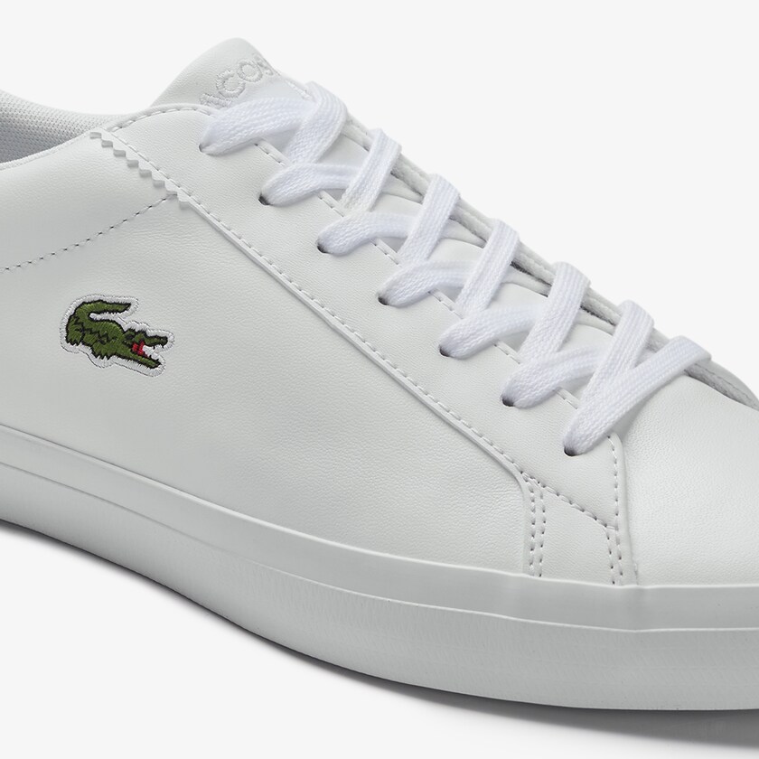 Men's Lacoste White Sneakers Lerond Leather HI5-42124L9