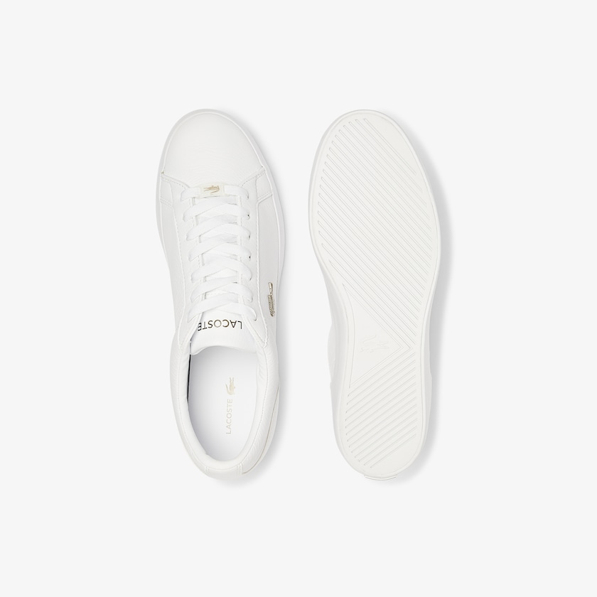 Men's Lacoste White Sneakers Lerond Leather and Synthetic AJ8-18851P1