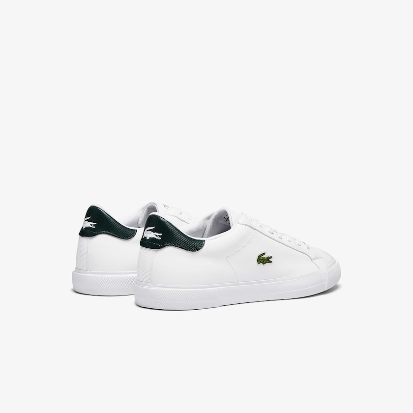 Men's Lacoste White Sneakers Lerond Plus Leather GS0-48834D6
