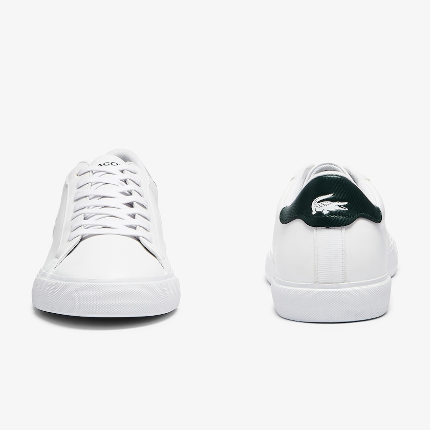 Men's Lacoste White Sneakers Lerond Plus Leather GS0-48834D6