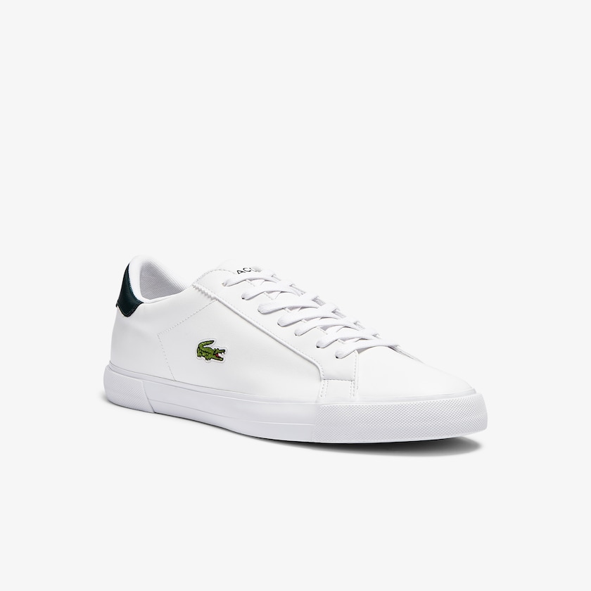 Men's Lacoste White Sneakers Lerond Plus Leather GS0-48834D6