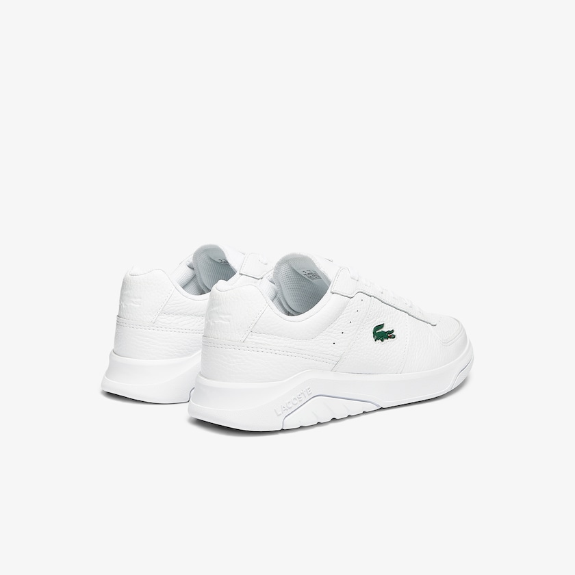 Men's Lacoste White Sneakers Men's’s Game Advance Tumbled Leather MR2-23662Z8