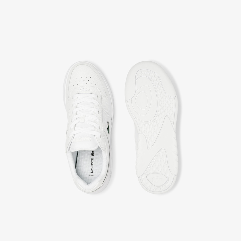 Men's Lacoste White Sneakers Men's’s Game Advance Tumbled Leather MR2-23662Z8