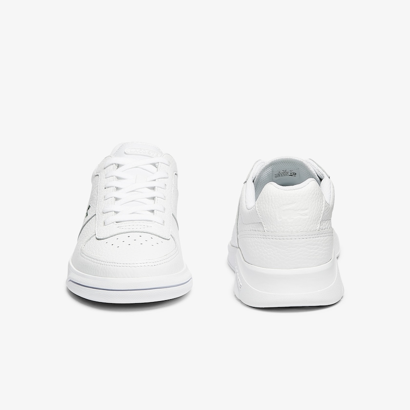 Men's Lacoste White Sneakers Men's’s Game Advance Tumbled Leather MR2-23662Z8