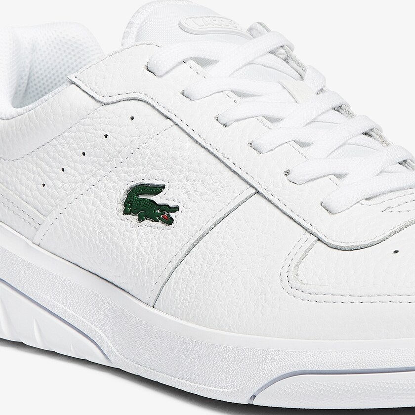 Men's Lacoste White Sneakers Men's’s Game Advance Tumbled Leather MR2-23662Z8