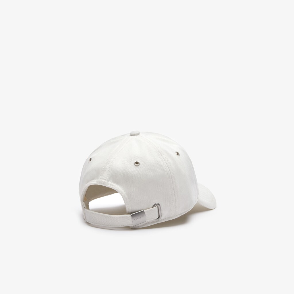 Men's Lacoste White Caps Multicolored Logo Cotton EL4-46414I1