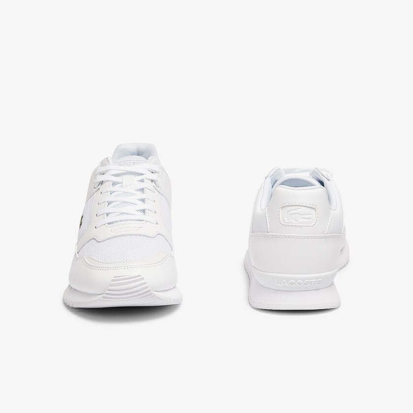 Men's Lacoste White Sneakers Partner Piste Textile YO7-25432C9