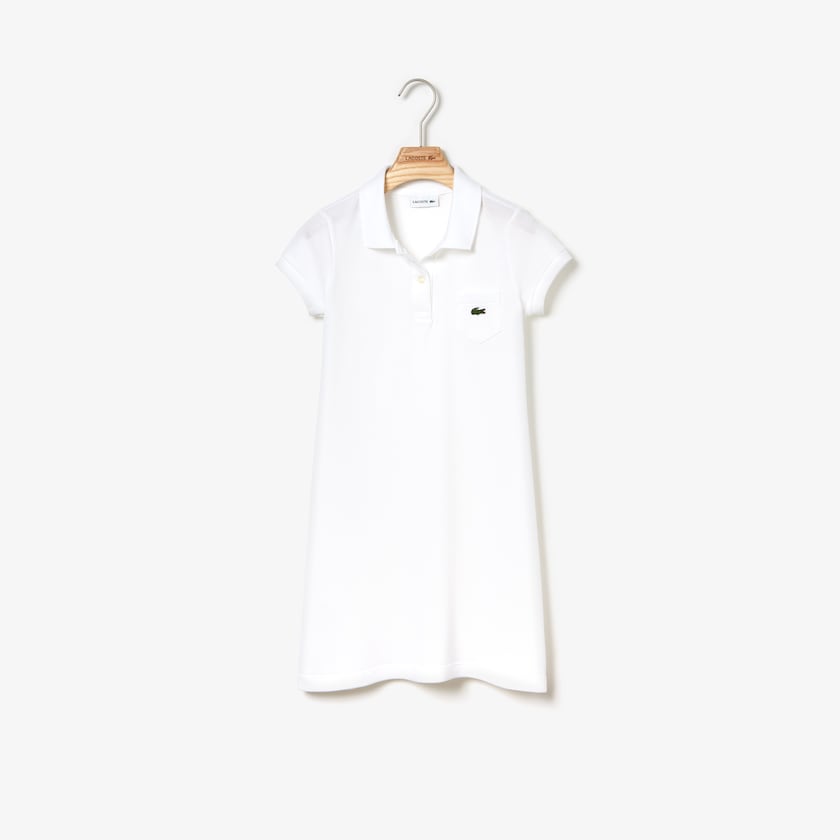 Kids' Lacoste White Dress Polo-Style Cotton FX7-51805H4