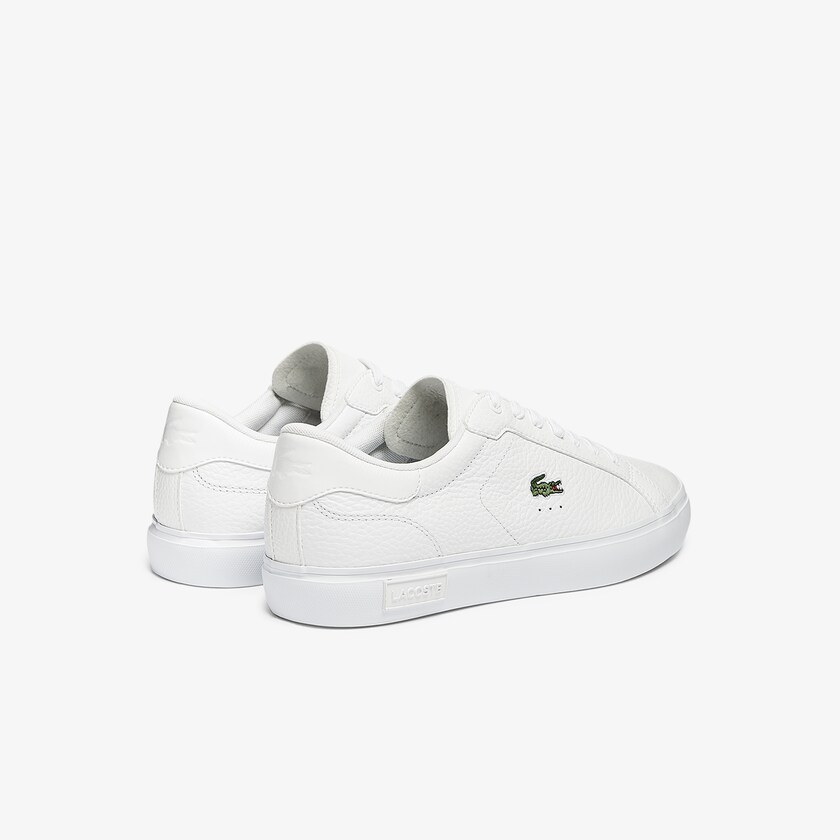 Men's Lacoste White Sneakers Powercourt Leather EL1-88428X5