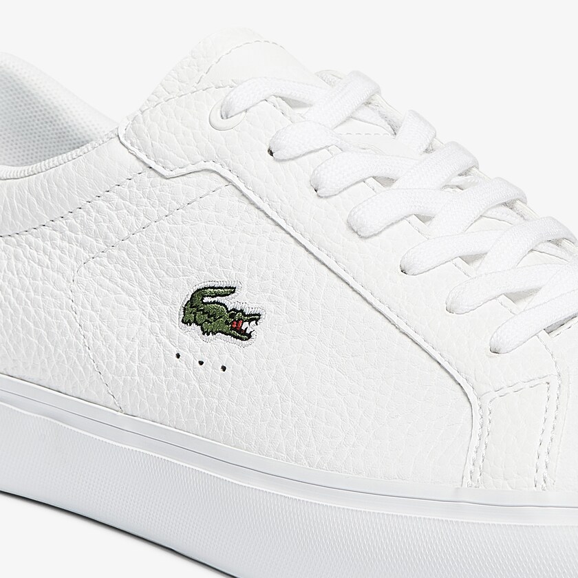 Men's Lacoste White Sneakers Powercourt Leather EL1-88428X5