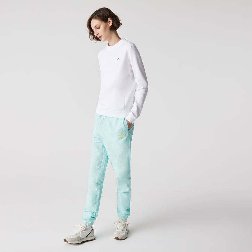Women's Lacoste White Sweatshirts SPORT Fleece Tennis WR0-94589Z5