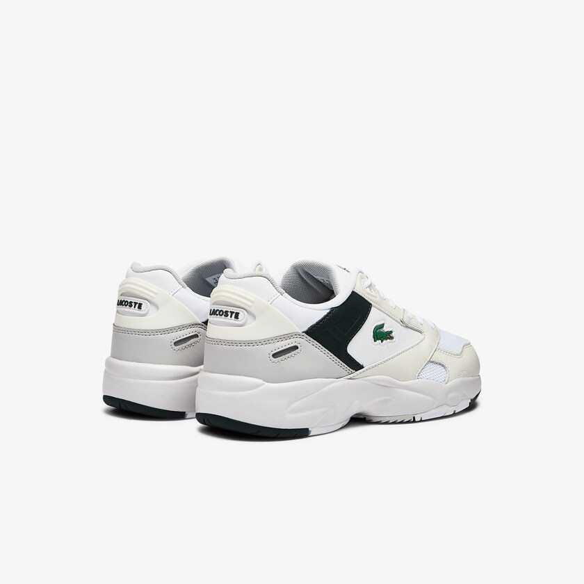 Men's Lacoste White Sneakers Storm 96 Lo Mesh Colour-Pop UD8-75467P3
