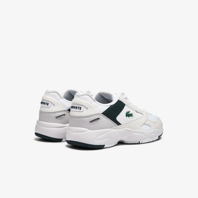 Women's Lacoste White Sneakers Storm 96 Lo Synthetic and Leather UE3-93149R7