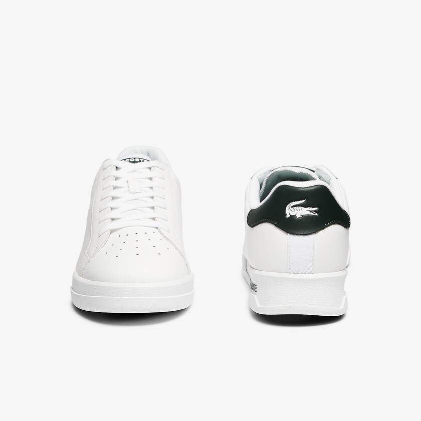 Men's Lacoste White Sneakers Twin Serve Leather Colour-Pop GZ3-11351T9