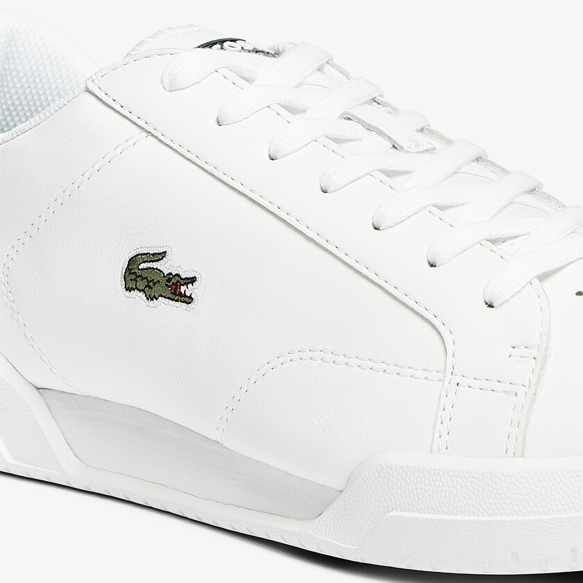 Men's Lacoste White Sneakers Twin Serve Leather Colour-Pop GZ3-11351T9