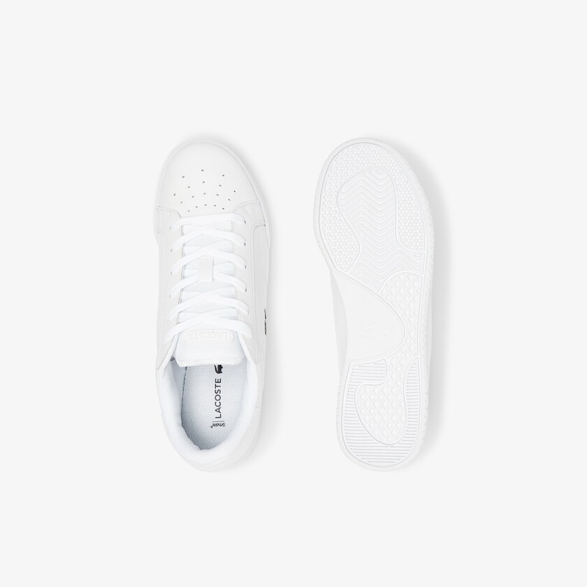Women's Lacoste White Sneakers Twin Serve Leather Cupsole TD7-09440O0