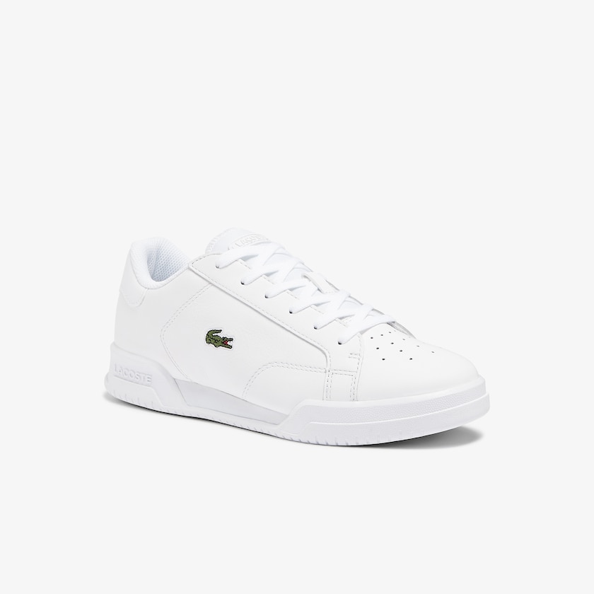 Women's Lacoste White Sneakers Twin Serve Leather Cupsole TD7-09440O0