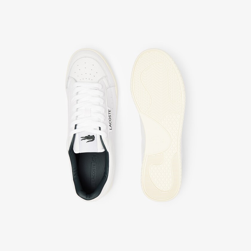 Men's Lacoste White Sneakers Twin Serve Luxe Leather IP2-18981J0