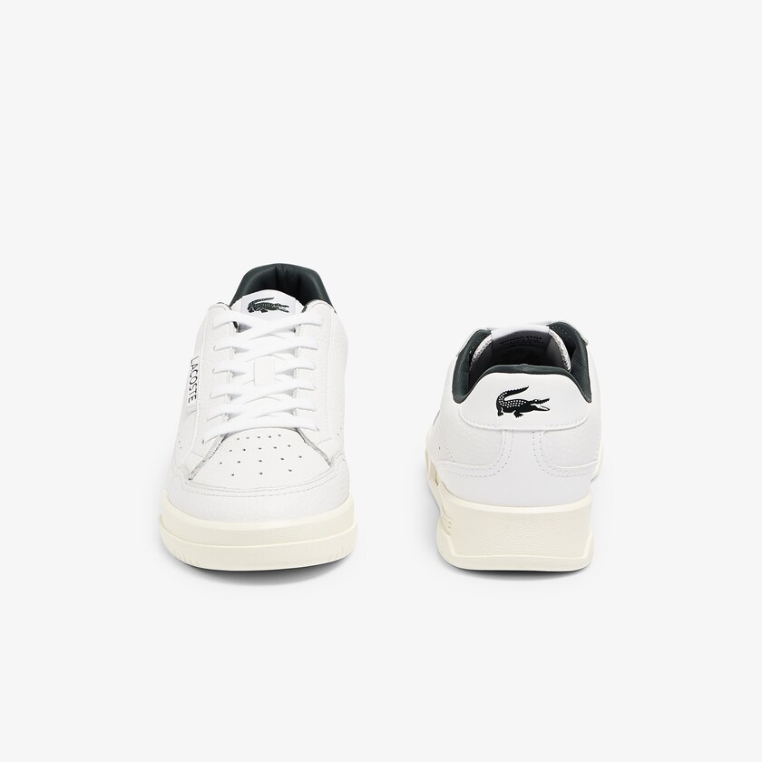 Women's Lacoste White Sneakers Twin Serve Luxe Leather and Synthetic AQ1-32093B9