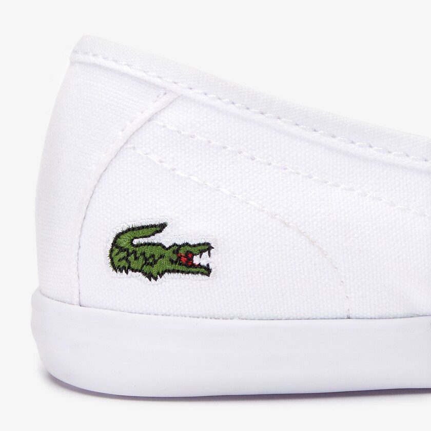Women's Lacoste White Sneakers Ziane Canvas ML7-31473C1