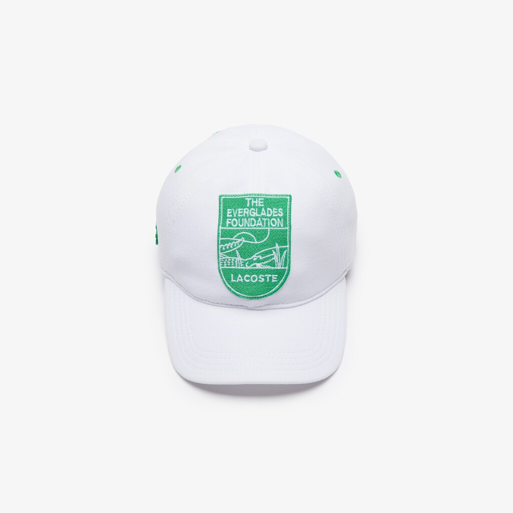 Men's Lacoste White Caps & The Everglades Foundation Co-Branded AT6-44084S1