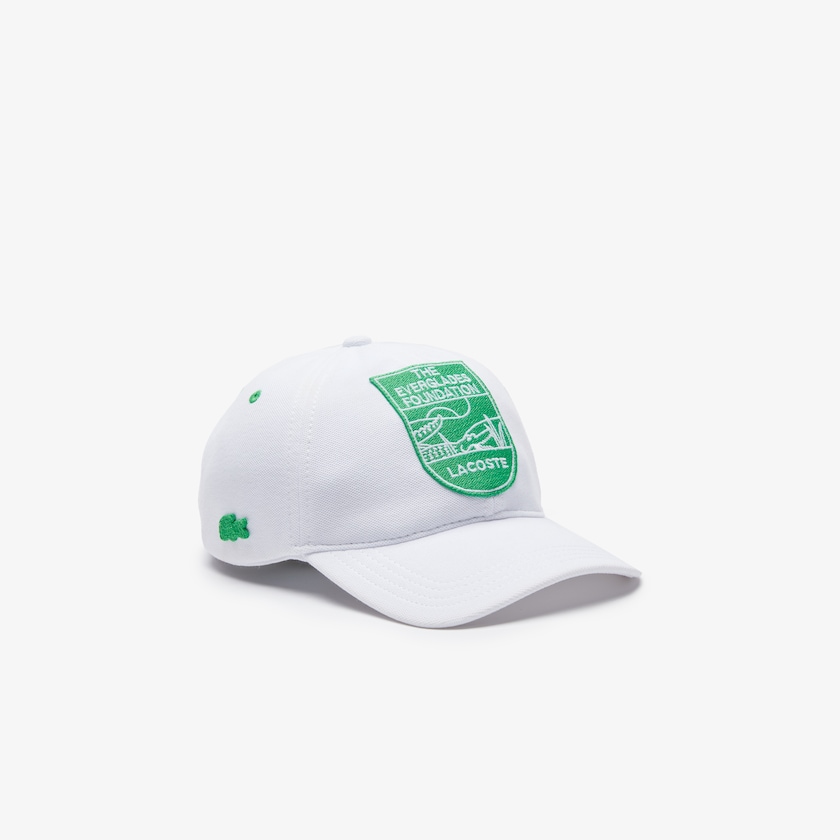 Men's Lacoste White Caps & The Everglades Foundation Co-Branded AT6-44084S1