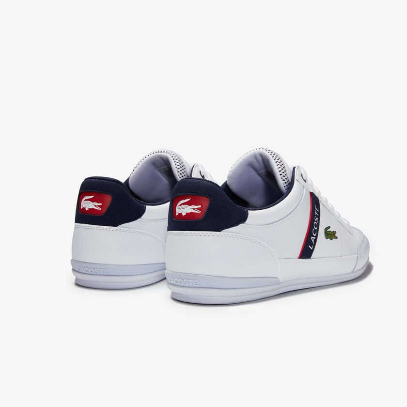 Men's Lacoste White / Beige Sneakers Chaymon Textile and Synthetic DM1-60206N5