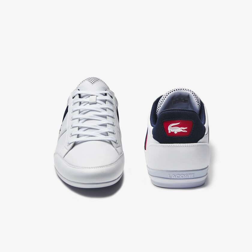 Men's Lacoste White / Beige Sneakers Chaymon Textile and Synthetic DM1-60206N5