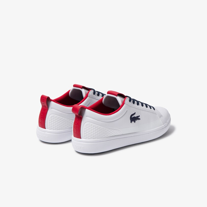 Men's Lacoste White / Beige Golf Shoes G Elite Synthetic UQ3-46614S7
