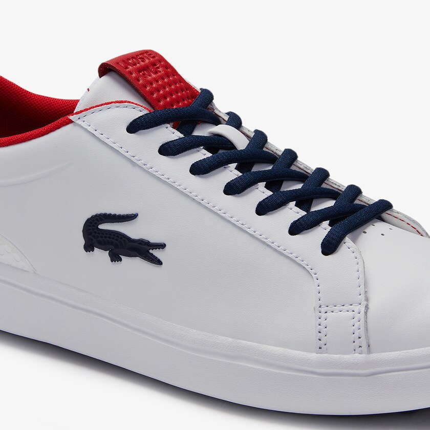 Men's Lacoste White / Beige Golf Shoes G Elite Synthetic UQ3-46614S7