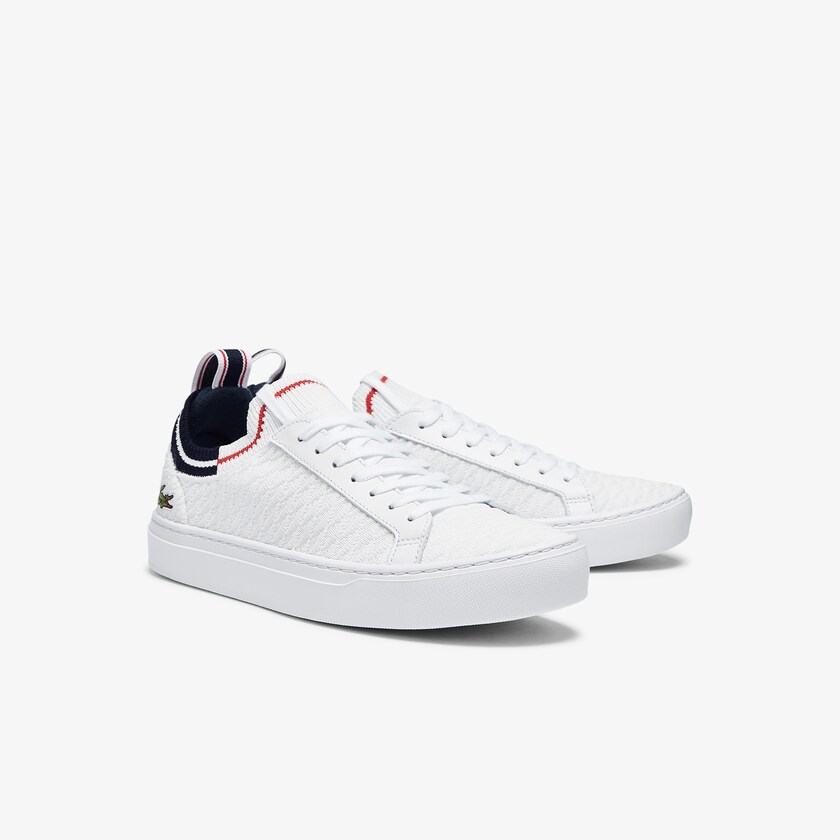 Men's Lacoste White / Beige Sneakers La Piquée Textile QS7-61486C7