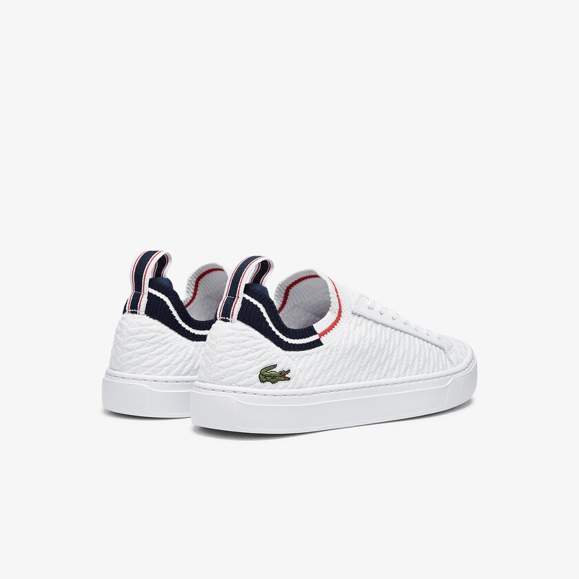 Men's Lacoste White / Beige Sneakers La Piquée Textile QS7-61486C7