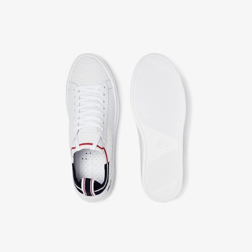 Men's Lacoste White / Beige Sneakers La Piquée Textile QS7-61486C7