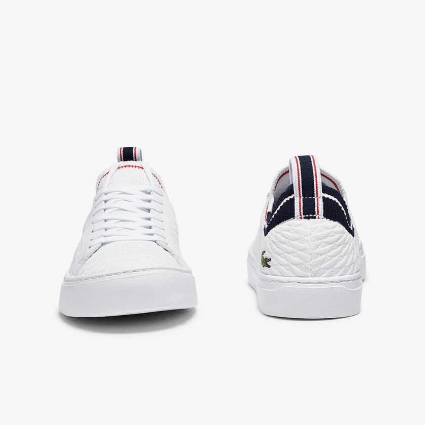 Men's Lacoste White / Beige Sneakers La Piquée Textile QS7-61486C7