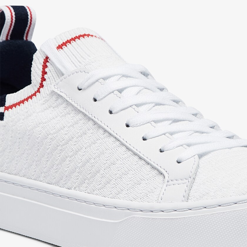 Men's Lacoste White / Beige Sneakers La Piquée Textile QS7-61486C7