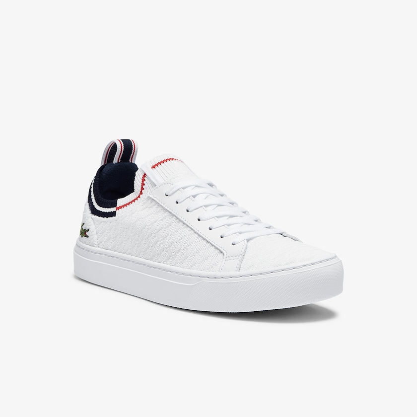 Men's Lacoste White / Beige Sneakers La Piquée Textile QS7-61486C7