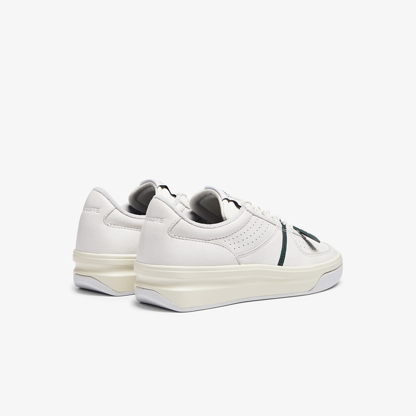 Women's Lacoste White / Beige Sneakers Quantace Leather CZ3-23652I3