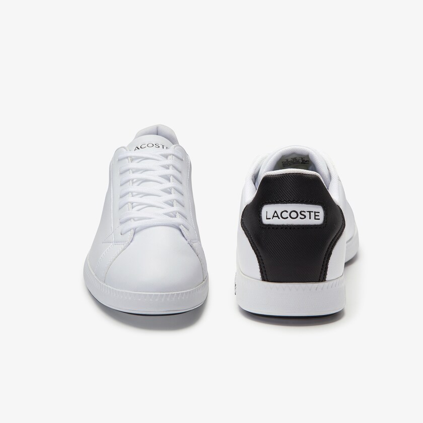 Men's Lacoste White / Black Sneakers Graduate Leather LN7-55015F6