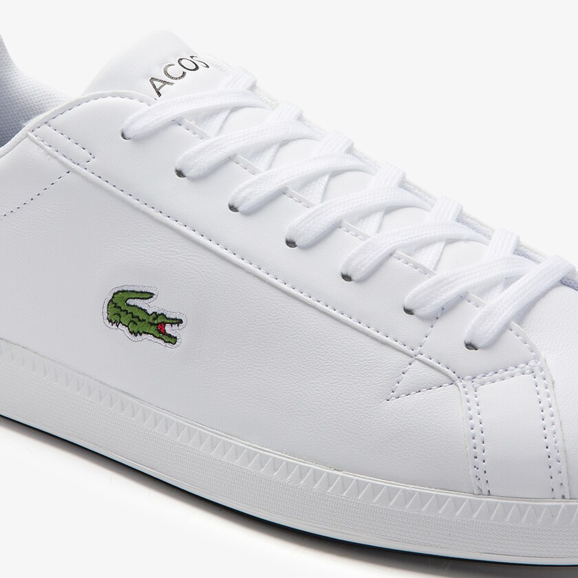 Men's Lacoste White / Black Sneakers Graduate Leather LN7-55015F6