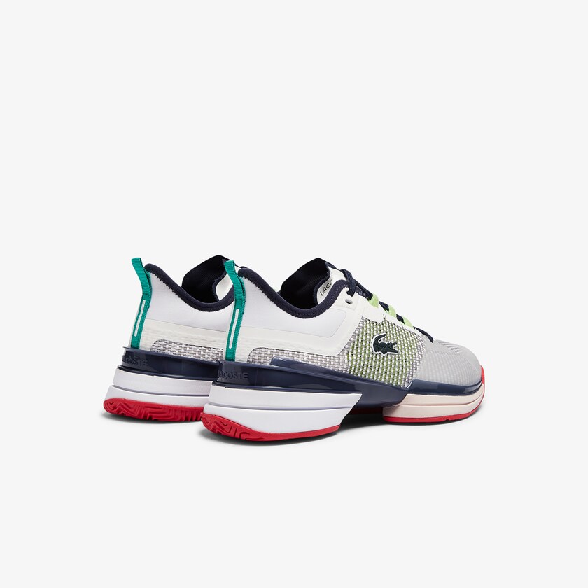 Women's Lacoste White / Coral Sneakers AG-LT 21 Ultra Textile ON3-42674S6