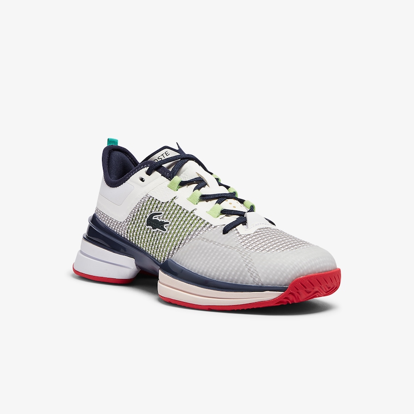 Women's Lacoste White / Coral Sneakers AG-LT 21 Ultra Textile ON3-42674S6